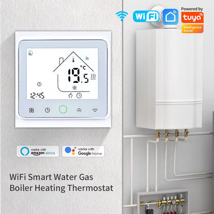 Tuya Smart Life Wifi Room Thermostat Electric Floor/Water Heating/Gas Boiler Temperature Controller for Alice Alexa Google Home