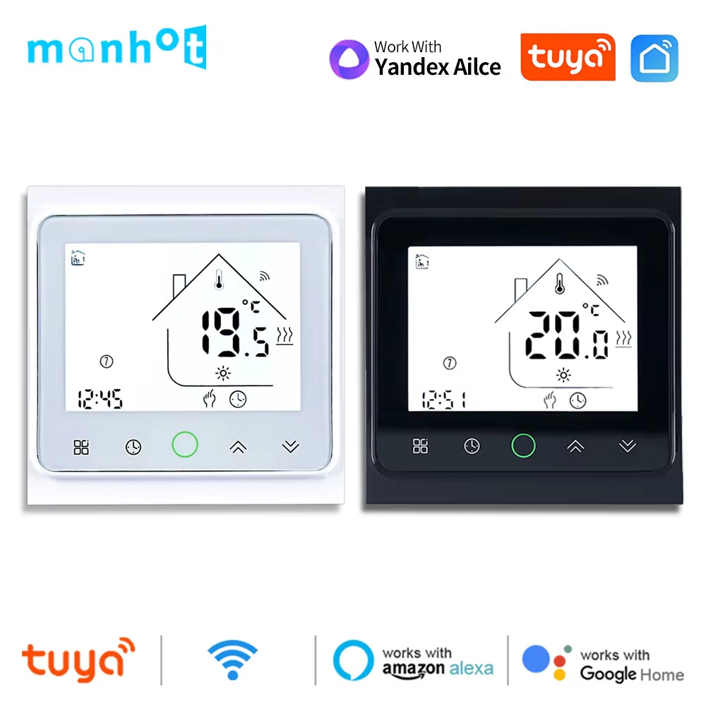 Tuya Smart Life Wifi Room Thermostat Electric Floor/Water Heating/Gas Boiler Temperature Controller for Alice Alexa Google Home
